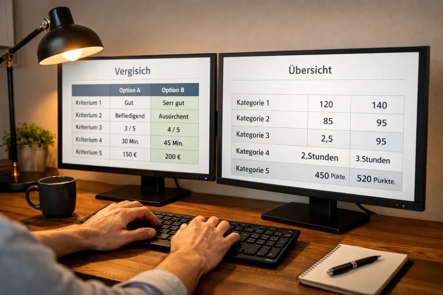 Mehrere Bildschirme zeigen verschiedene Wettanbieter-Websites zum Vergleich
